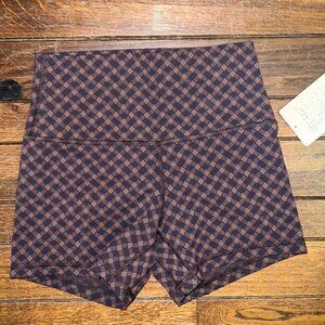NWT Lululemon Align Biker Shorts - NEW RELEASE Jacquard - Size 8